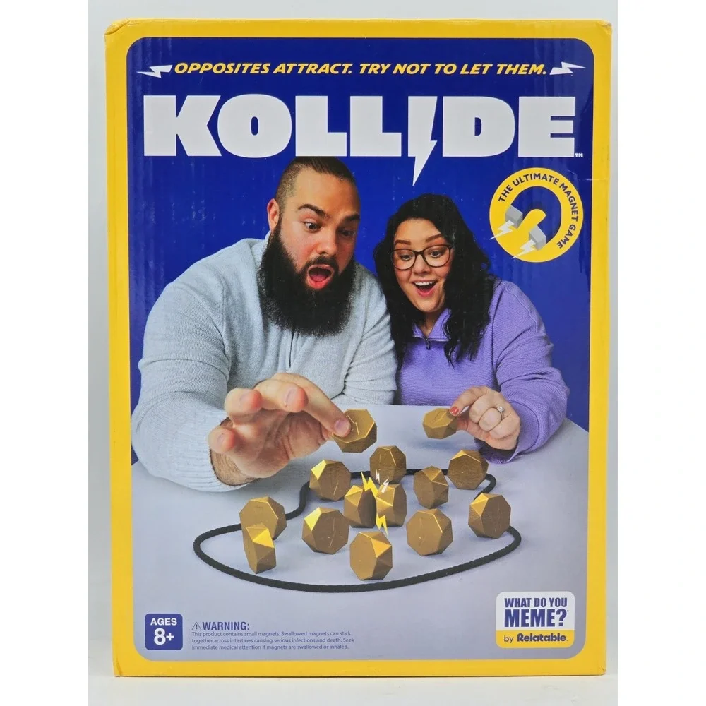 NIB Kollide by Relatable Exciting Magnetic Family Game Night Fun -BOX DAMAGED